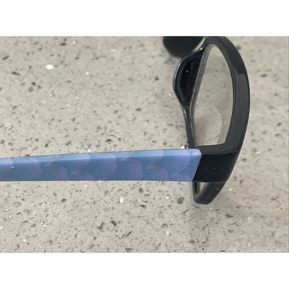 Envy EE Eyewear Black & Blue JACKIE Eyeglasses Frames ONLY 55-16-140 Full rim main image 6